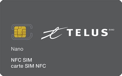 nfc sim card telus|telus sim card prices.